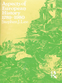 Cover image: Aspects of European History 1789-1980 1st edition 9780415034685