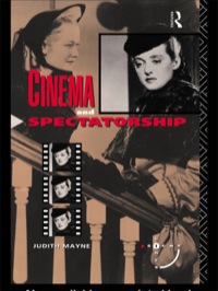 Cover image: Cinema and Spectatorship 1st edition 9780415034166