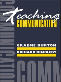 Titelbild: Teaching Communication 1st edition 9780415030632