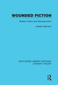 Cover image: Wounded Fiction 1st edition 9781138688827