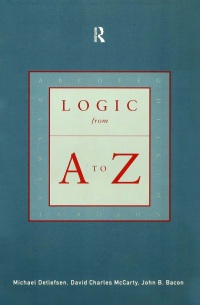 Imagen de portada: Logic from A to Z 1st edition 9780367474928