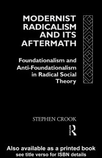 Omslagafbeelding: Modernist Radicalism and its Aftermath 1st edition 9780415028608
