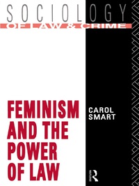 Cover image: Feminism and the Power of Law 1st edition 9781138837669