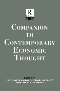 Imagen de portada: Companion to Contemporary Economic Thought 1st edition 9780415026123