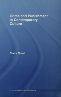 Imagen de portada: Crime and Punishment in Contemporary Culture 1st edition 9780415414098