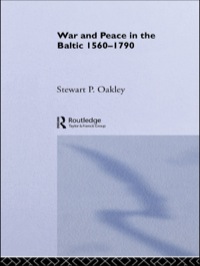 Cover image: War and Peace in the Baltic, 1560-1790 1st edition 9780415513173
