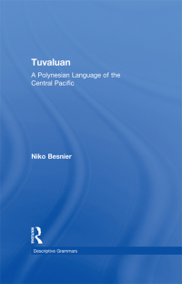 Cover image: Tuvaluan 1st edition 9781138993938