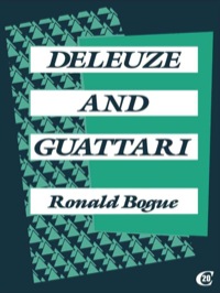 Imagen de portada: Deleuze and Guattari 1st edition 9780415024433