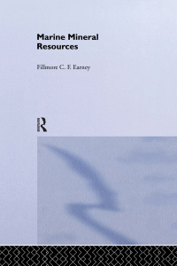 Imagen de portada: Marine Mineral Resources 1st edition 9780415022552