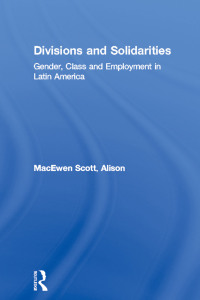 Imagen de portada: Divisions and Solidarities 1st edition 9780415018500