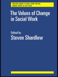 Imagen de portada: The Values of Change in Social Work 1st edition 9781138425002