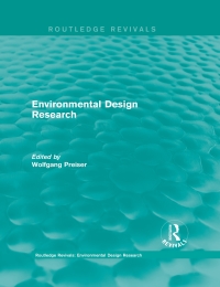 Cover image: Environmental Design Research 1st edition 9781138689367