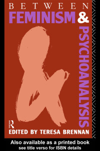 Imagen de portada: Between Feminism and Psychoanalysis 1st edition 9780415014908