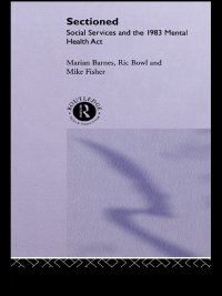 Cover image: Sectioned 1st edition 9780415010795