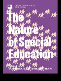 Imagen de portada: The Nature of Special Education 1st edition 9781138434387