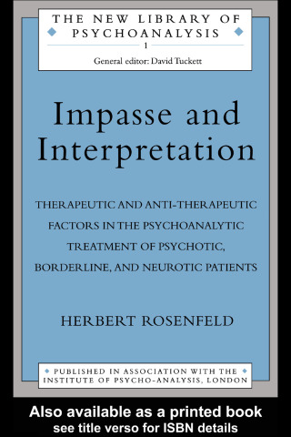 Cover image: Impasse and Interpretation 1st edition 9781138138827