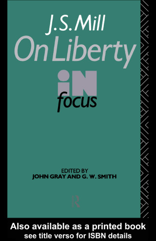 Titelbild: J.S. Mill's On Liberty in Focus 1st edition 9781138134904