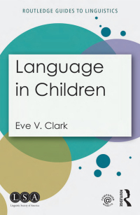 صورة الغلاف: Language in Children 1st edition 9781138906044