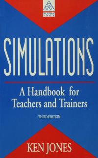 Imagen de portada: Simulations: a Handbook for Teachers and Trainers 3rd edition 9781138144859