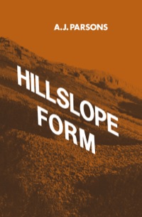 صورة الغلاف: Hillslope Form 1st edition 9780415009058