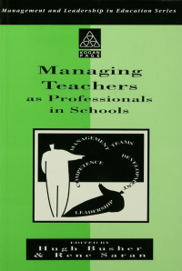 Imagen de portada: Managing Teachers as Professionals in Schools 1st edition 9780749417741