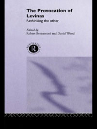 Cover image: The Provocation of Levinas 1st edition 9780415008266