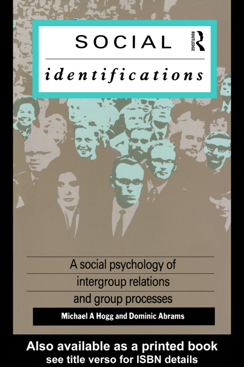 Social Identifications: A Social Psychology of Intergroup Relations and Group Processes, 1st Edition - FULL INSTANT DOWNLOAD | PDF DOCX EPUB
