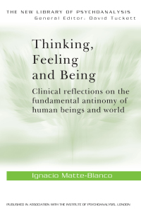 Omslagafbeelding: Thinking, Feeling, and Being 1st edition 9780415006781
