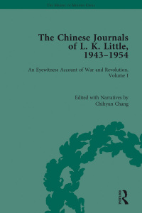 Cover image: The Chinese Journals of L.K. Little, 1943–54 1st edition 9781138758049