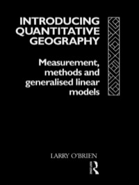 Imagen de portada: Introducing Quantitative Geography 1st edition 9780415075589