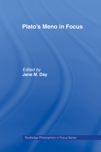 Cover image: Plato's Meno In Focus 1st edition 9781138009004