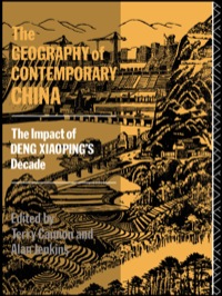 صورة الغلاف: The Geography of Contemporary China 1st edition 9781138410466