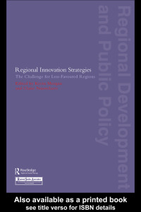 Cover image: Regional Innovation Strategies 1st edition 9780117023796