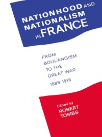 Imagen de portada: Nationhood and Nationalism in France 1st edition 9780044457428