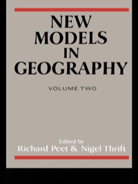 صورة الغلاف: New Models in Geography 1st edition 9780044454205