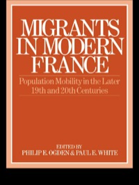 Cover image: Migrants in Modern France 1st edition 9780043012093