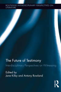 Cover image: The Future of Testimony 1st edition 9781138377899