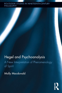 صورة الغلاف: Hegel and Psychoanalysis 1st edition 9781138210189