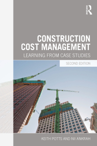 Cover image: Construction Cost Management 2nd edition 9780415629126