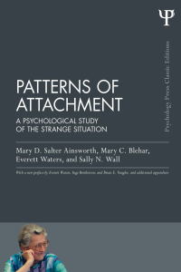Cover image: Patterns of Attachment 1st edition 9781848726826