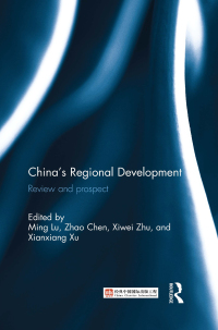 صورة الغلاف: China's Regional Development 1st edition 9780415524704