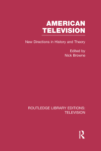 Omslagafbeelding: American Television 1st edition 9780415841368