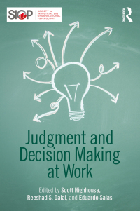 صورة الغلاف: Judgment and Decision Making at Work 1st edition 9781138801714