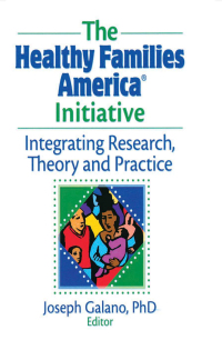 表紙画像: The Healthy Families America Initiative 1st edition 9780789036810