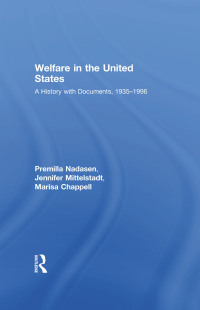 Cover image: Welfare in the United States 1st edition 9780415989794