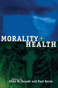 Cover image: Morality and Health 1st edition 9780415915823