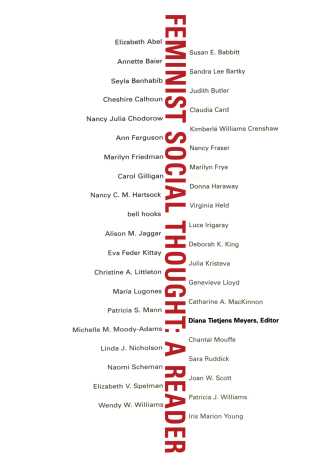 Cover image: Feminist Social Thought 1st edition 9780415915373