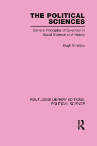 Imagen de portada: The Political Sciences 1st edition 9780415652575