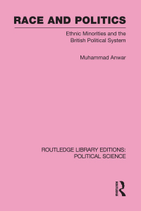 Omslagafbeelding: Race and Politics 1st edition 9780415555791