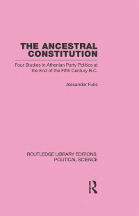 Cover image: The Ancestral Constitution 1st edition 9780415555654